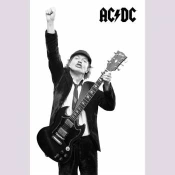 Merch AC/DC: Textilný plagát Angus