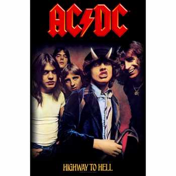 Merch AC/DC: Textilný plagát Highway To Hell