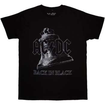 Merch AC/DC: Ac/dc Unisex T-shirt: Back In Black Bell (small) S