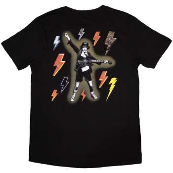 Merch AC/DC: Ac/dc Unisex T-shirt: Bolt Array (back Print) (small) S