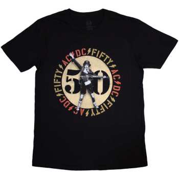 Merch AC/DC: Tričko Gold Emblem