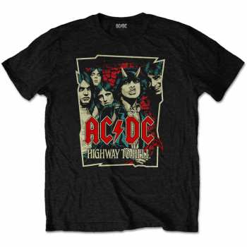 Merch AC/DC: Tričko Highway To Hell Sketch 