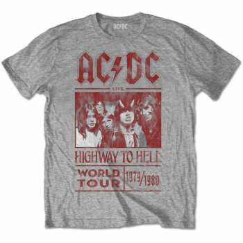 Merch AC/DC: Tričko Highway To Hell World Tour 1979/1980 