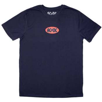 Merch AC/DC: Ac/dc Unisex T-shirt: Mini Oval Logo (small) S
