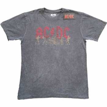 Merch AC/DC: Tričko Vintage Silhouettes 