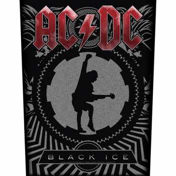 Merch AC/DC: Nášivka na chrbát Black Ice 