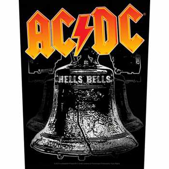 Merch AC/DC: Nášivka na chrbát Hells Bells 