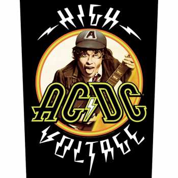 Merch AC/DC: Nášivka na chrbát High Voltage 