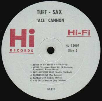 CD Ace Cannon: "Tuff"-Sax