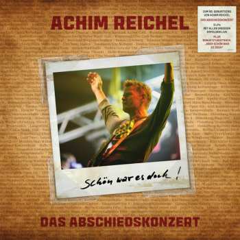3LP Achim Reichel: Schön War Es Doch ! Das Abschiedskonzert