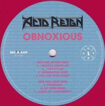 LP Acid Reign: Obnoxious LTD | CLR