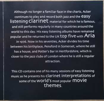 CD Acker Bilk: At The Movies