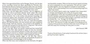 CD Acker Bilk: The Love Album