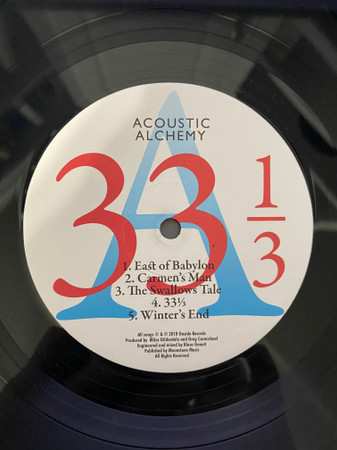 LP Acoustic Alchemy: 33 1/3