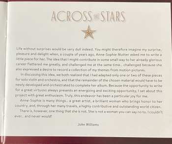 CD John Williams: Across The Stars DIGI