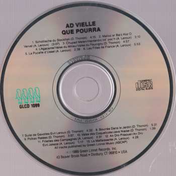 CD Ad Vielle Que Pourra: Ad Vielle Que Pourra