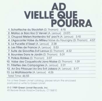 CD Ad Vielle Que Pourra: Ad Vielle Que Pourra