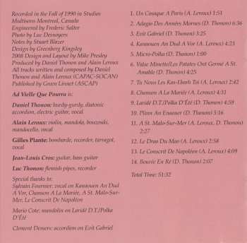 CD Ad Vielle Que Pourra: Come What May