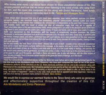 CD Enrico Pieranunzi: Danza Di Una Ninfa (Storie Di Tenco)