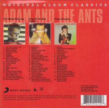 3CD/Box Set Adam And The Ants: Original Album Classics