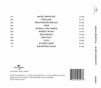 CD Adam Ďurica: Naše Hriechy