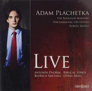 Album Adam Plachetka: Live
