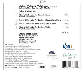 CD Arte Ensemble: Quartets & Trios