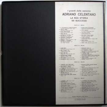 4LP/Box Set Adriano Celentano: La Sua Storia (58 Successi)