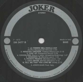 4LP/Box Set Adriano Celentano: La Sua Storia (58 Successi)