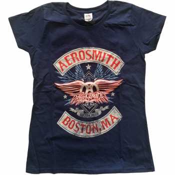 Merch Aerosmith: Dámské Tričko Boston Pride  XS
