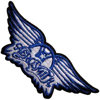 Merch Aerosmith: Nášivka Wings Blue