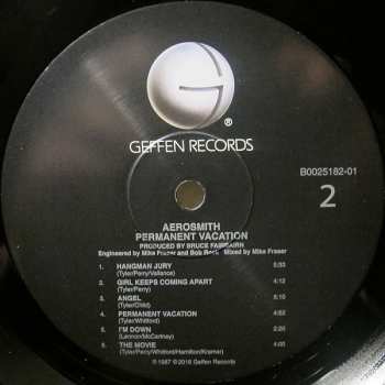 LP Aerosmith: Permanent Vacation