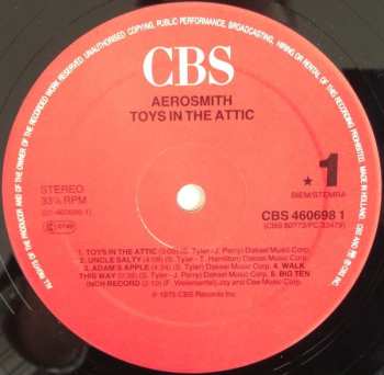 LP Aerosmith: Toys In The Attic