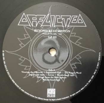 3LP Afflicted: Beyond Redemption (Demos & EPs 1989 - 1992)