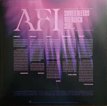 LP AFI: Silver Bleeds The Black Sun...