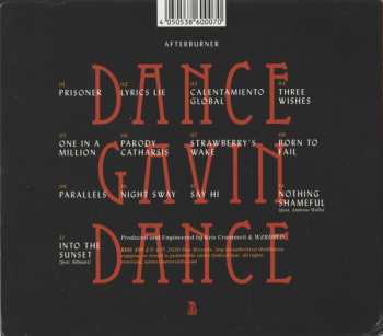 CD Dance Gavin Dance: Afterburner