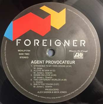 LP Foreigner: Agent Provocateur