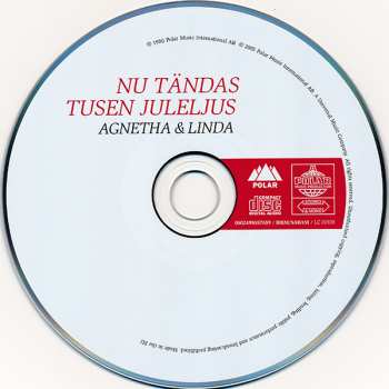CD Agnetha Fältskog: Nu Tändas Tusen Juleljus
