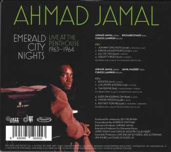 2CD Ahmad Jamal: Emerald City Nights - Live At The Penthouse 1963-1964