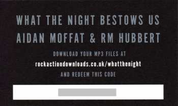 LP RM Hubbert: What The Night Bestows Us CLR