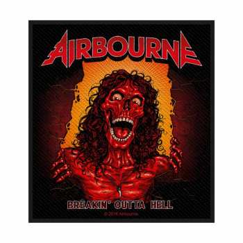 Merch Airbourne: Nášivka Breakin' Outta Hell