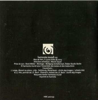 CD Akademie Für Alte Musik Berlin: Adagios & Fugues W.A. Mozart After J.S. Bach