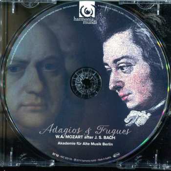 CD Akademie Für Alte Musik Berlin: Adagios & Fugues W.A. Mozart After J.S. Bach