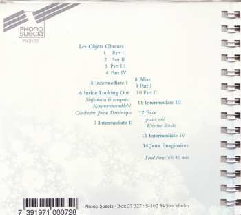 CD Åke Parmerud: Osynlig Musik = Invisible Music = Musique Invisible