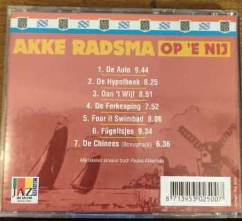 CD Akke Radsma: Op 'E Nij