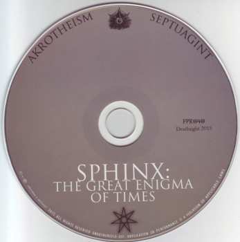 CD Septuagint: Sphinx: The Great Enigma Of Times