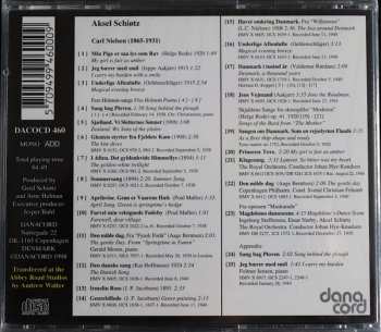 CD Aksel Schiøtz: The Complete Aksel Schiøtz Recordings 1933-1946 - The Complete Carl Nielsen Recordings - Vol 10