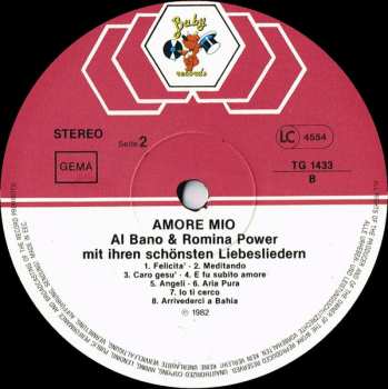 LP Al Bano & Romina Power: Amore Mio