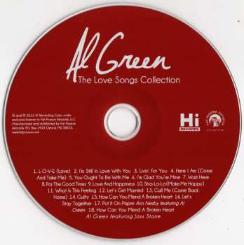 CD Al Green: The Love Songs Collection