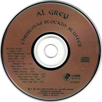 CD Al Grey & Friends: Christmas Stockin' Stuffer